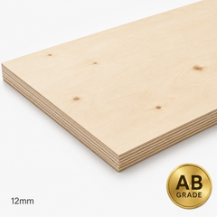 12mm AB Shutterply Board – 1220 x 2440mm