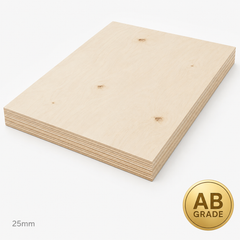 25mm AB Shutterply Board – 1220 x 2440mm